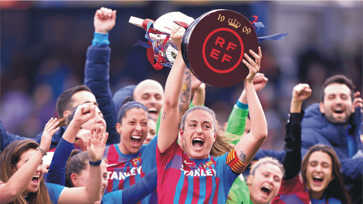 Barca Femení: 30 games, 30 wins, 0 defeats, 159 goals scored, 11 goals conceded.
