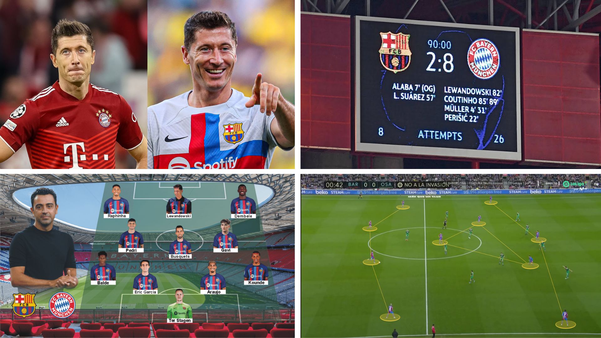 Barca vs Bayern: 4 talking points