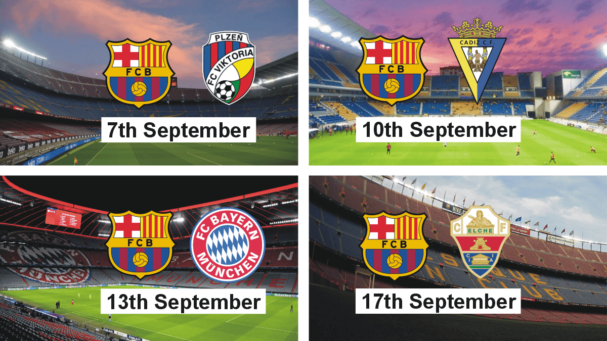 Culers be ready: Barca to play 4 games in the next 10 days