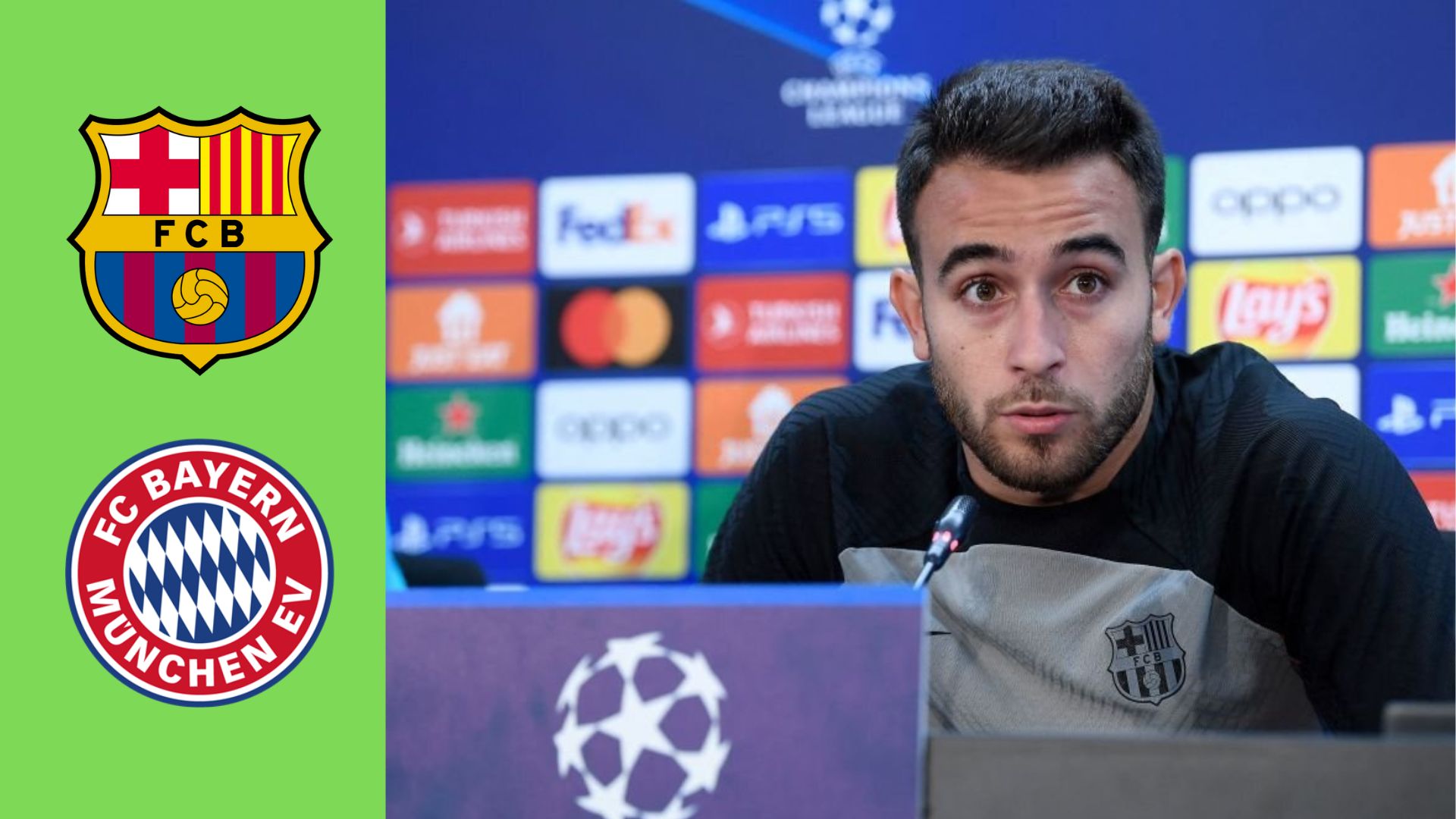 Eric talks Balde, Kounde, individual mistakes ahead of Barca vs Bayern