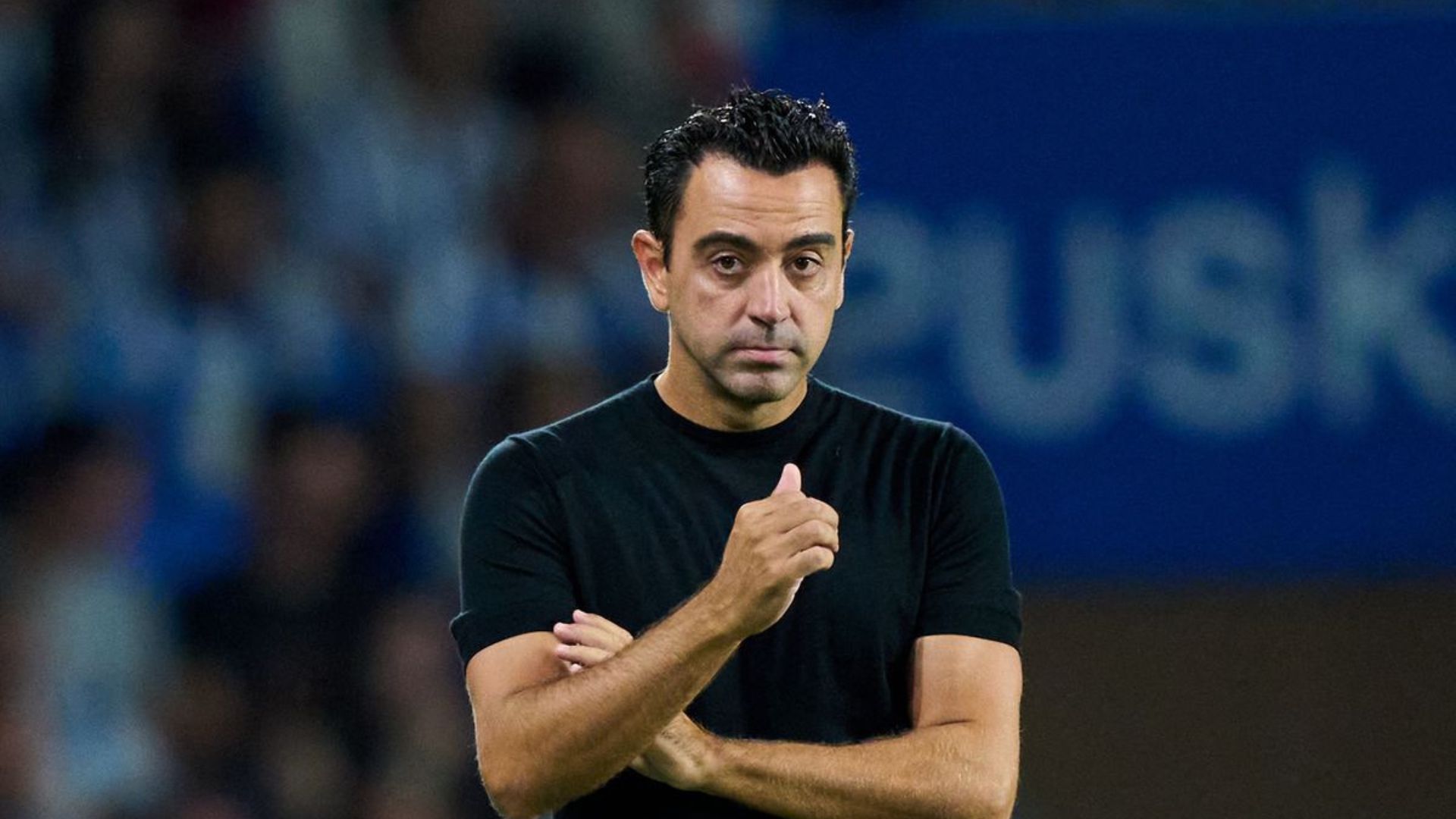 Xavi's full reaction after the 4-0 win against Valladolid
