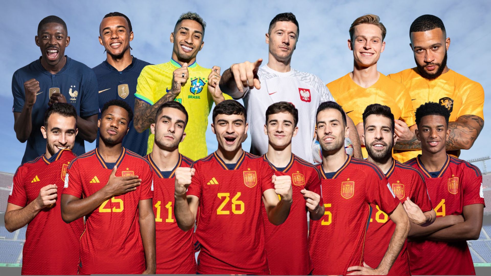 Barcelona see 14 of their own reach the knockout stages in Qatar