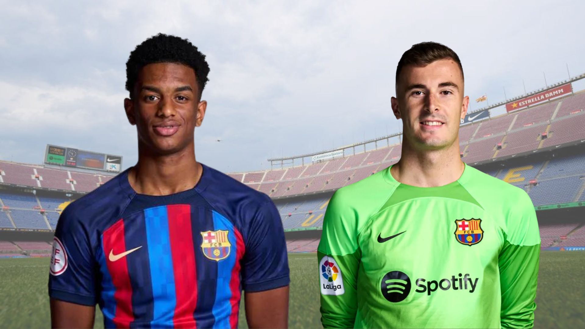 Barcelona are on the verge of completing two renewal operations, as Inaki Pena and Alejandro Balde have virtually signed their renewal