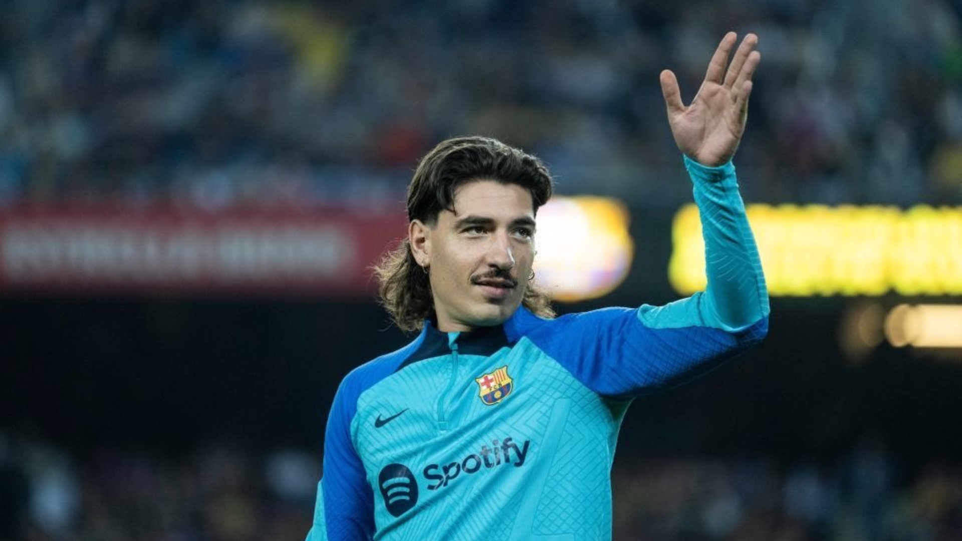 Barcelona defender Héctor Bellerín