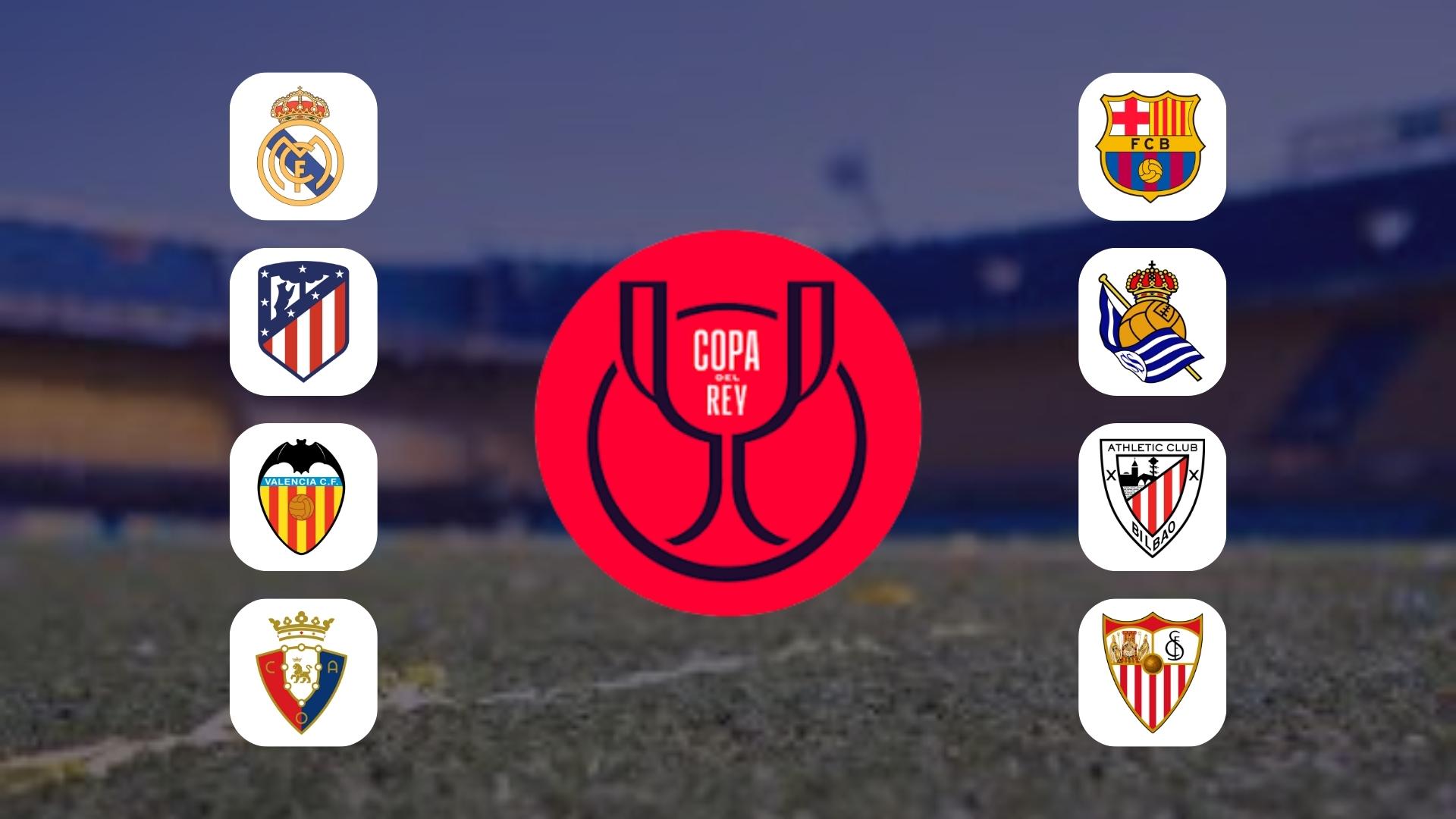 Copa Del Rey Quarter-Final Draw: Team list