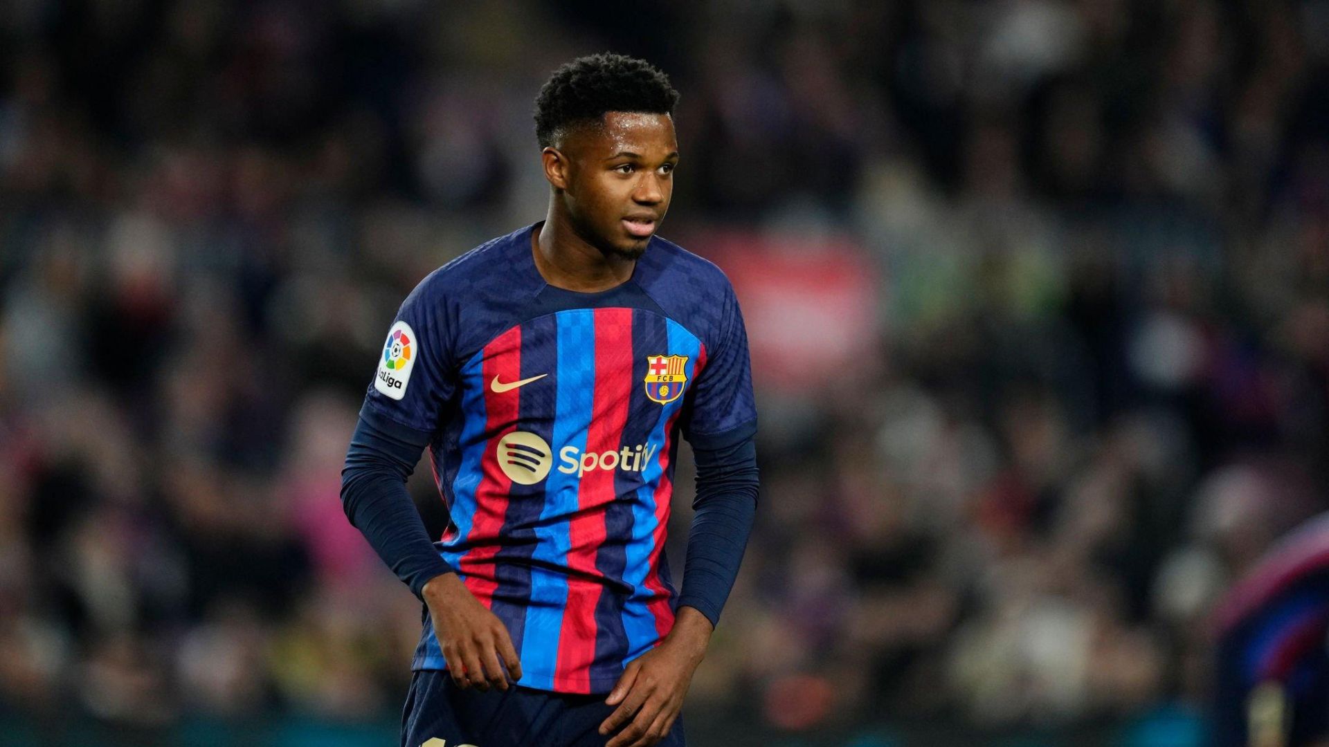 Barcelona forward Ansu Fati
