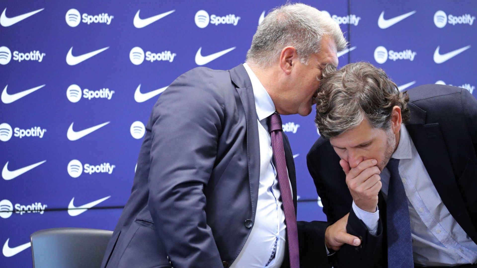 Barcelona president Joan Laporta