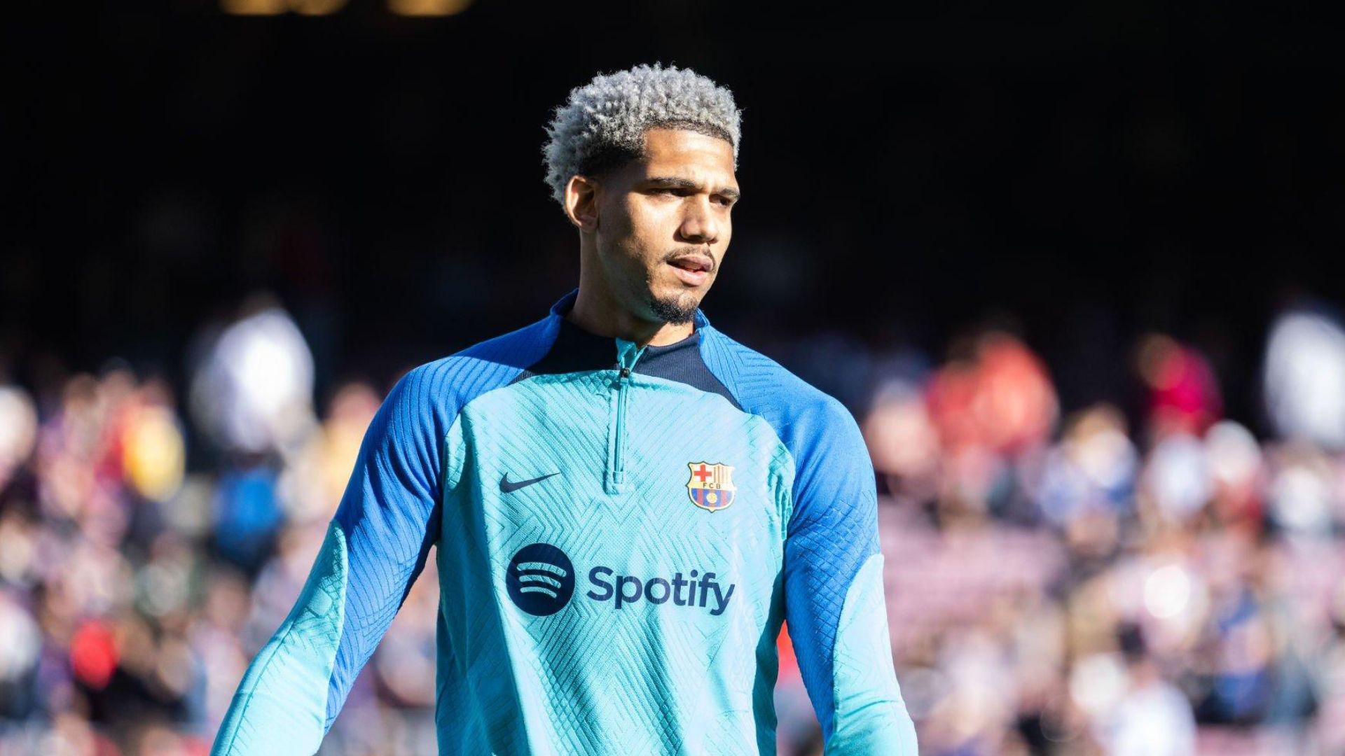 Barcelona defender Ronald Araujo