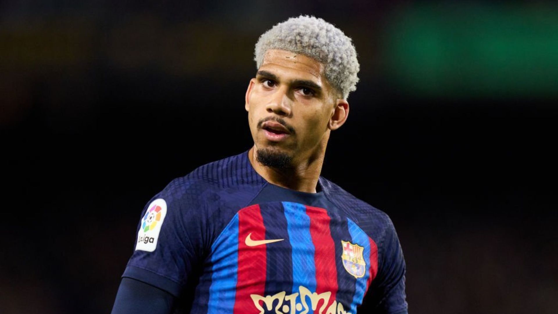 Barcelona defender Ronald Araujo