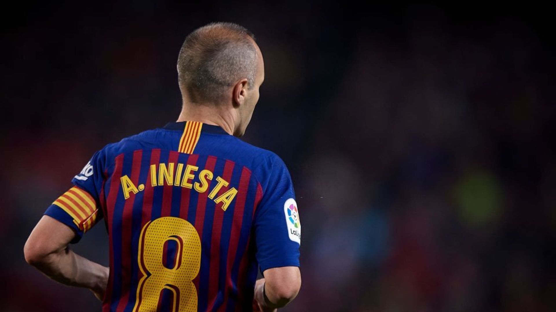 Barcelona legend Andres Iniesta