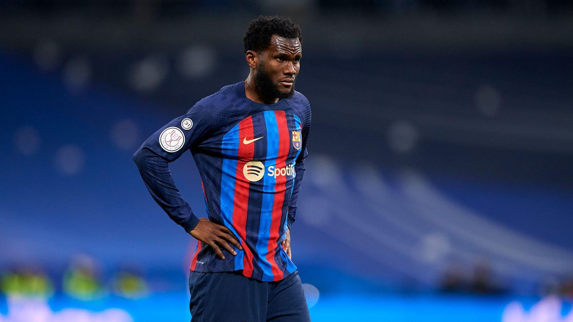 Barcelona midfielder Franck Kessie