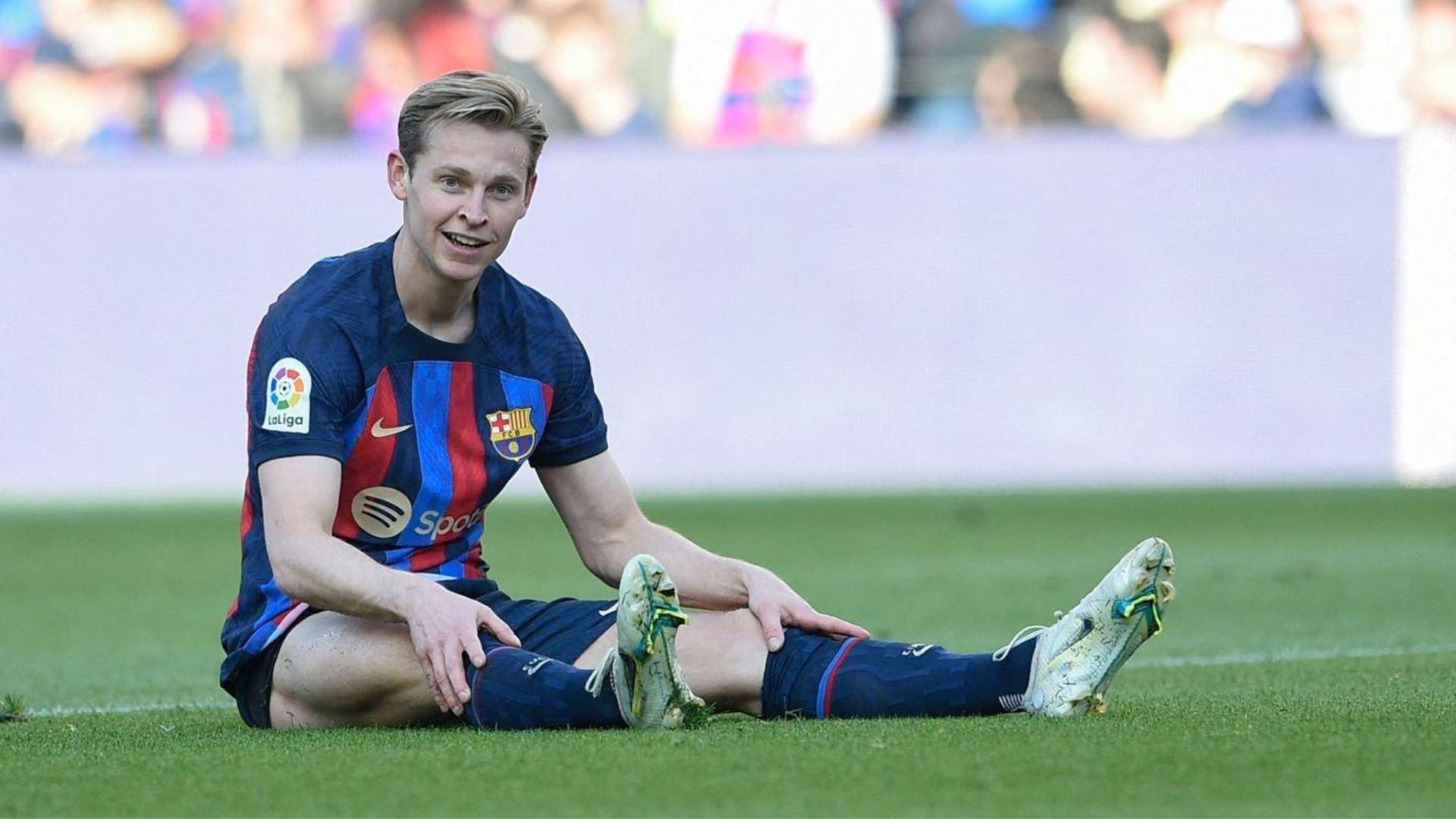 Barcelona midfielder Frenkie de Jong