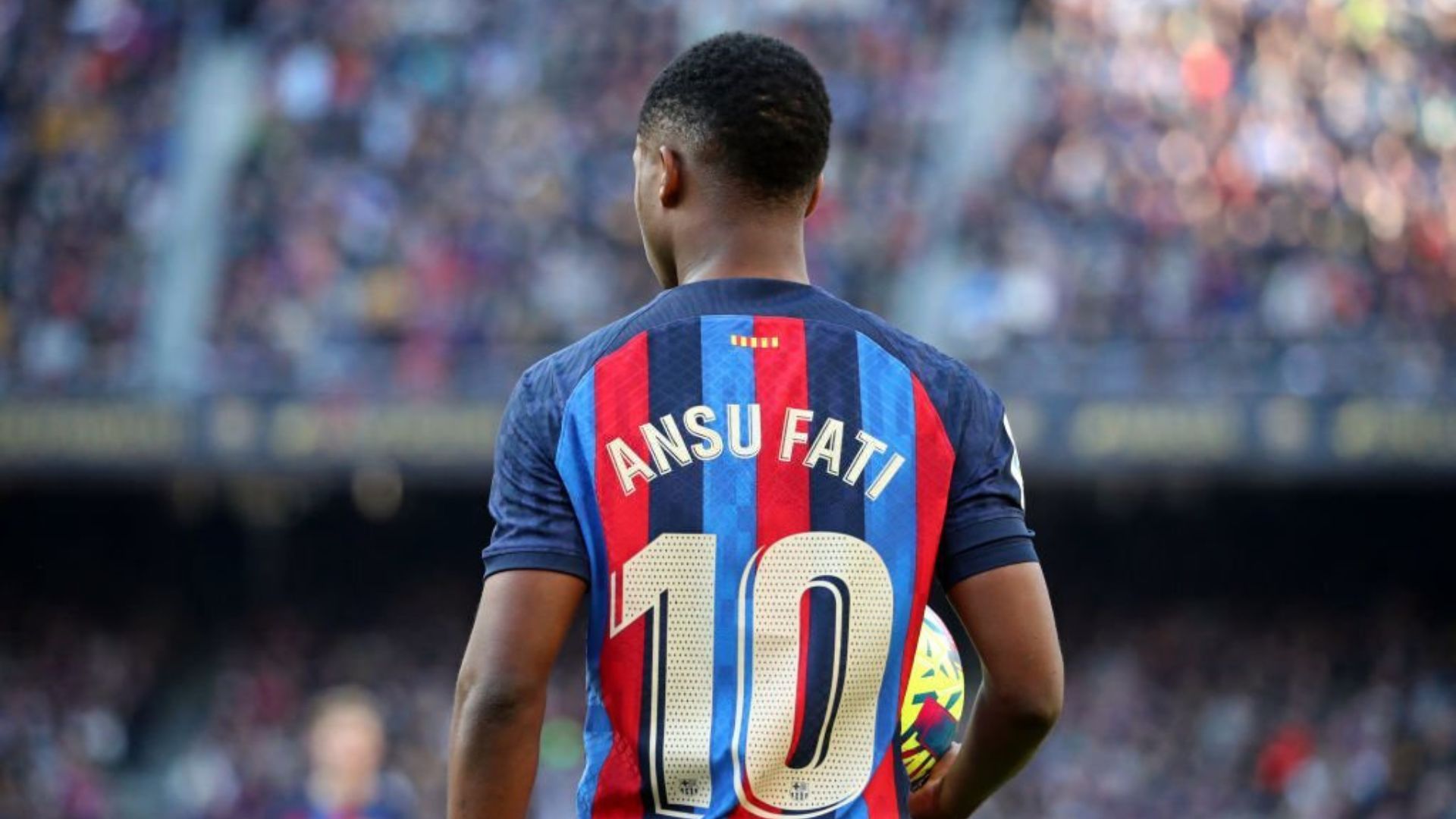 Barcelona forward Ansu Fati