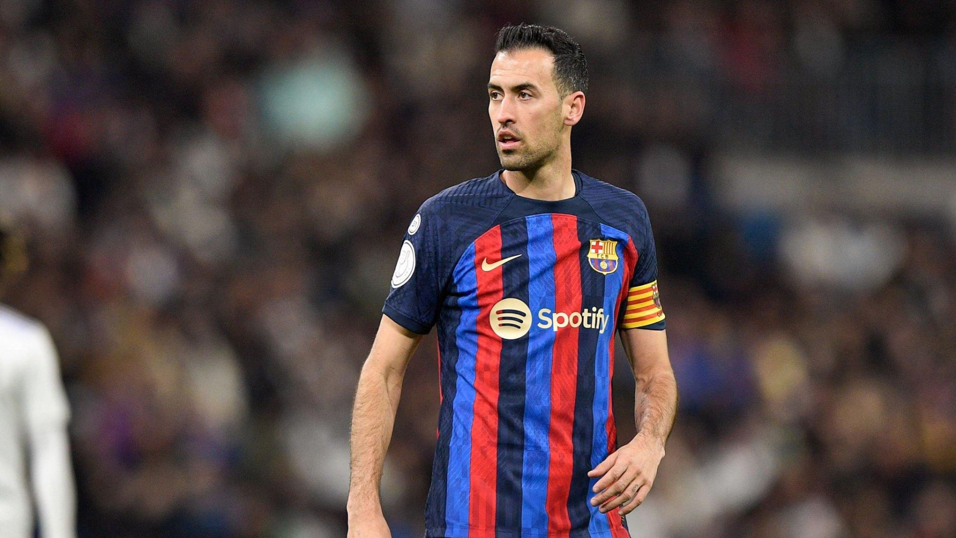 Barcelona player Sergio Busquets