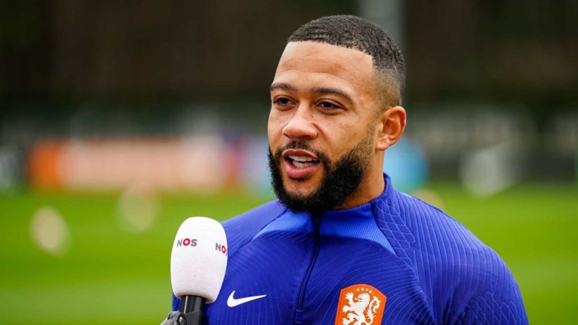 Former Barcelona forward Memphis Depay