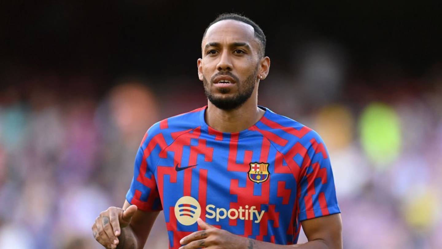 Former Barcelona forward Pierre-Emerick Aubameyang