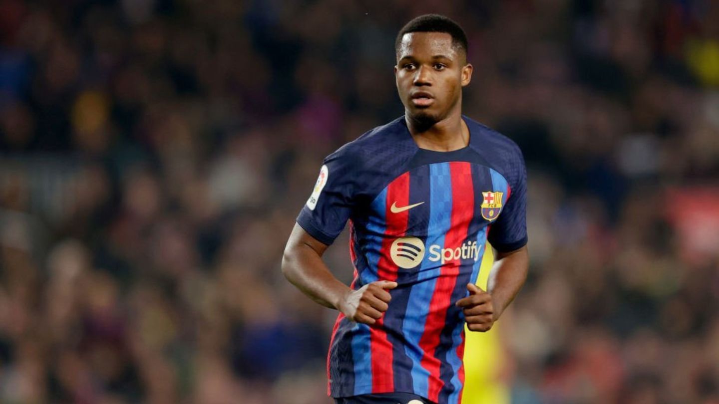 Barcelona forward Ansu Fati