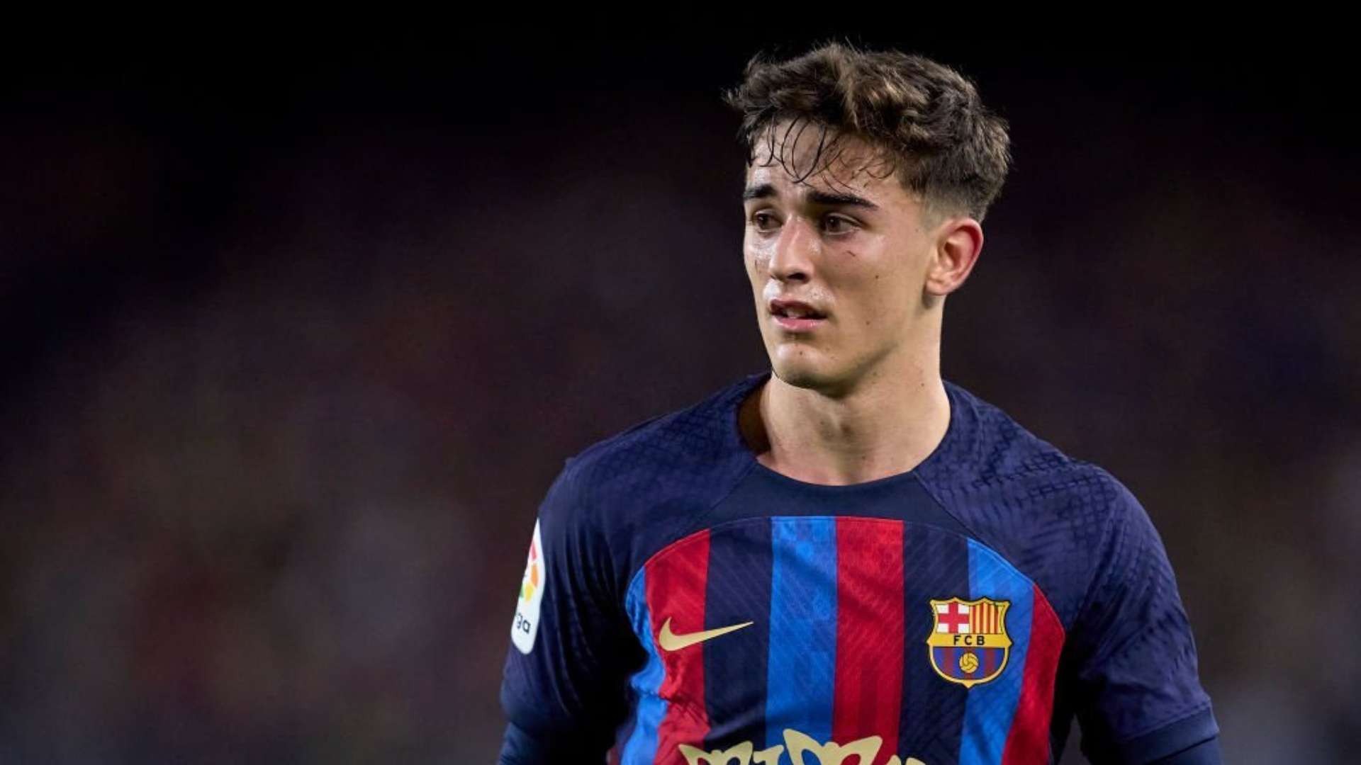 Barcelona midfielder Gavi