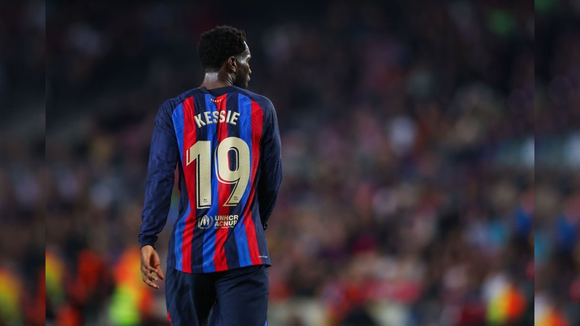 Barcelona midfielder Franck Kessie