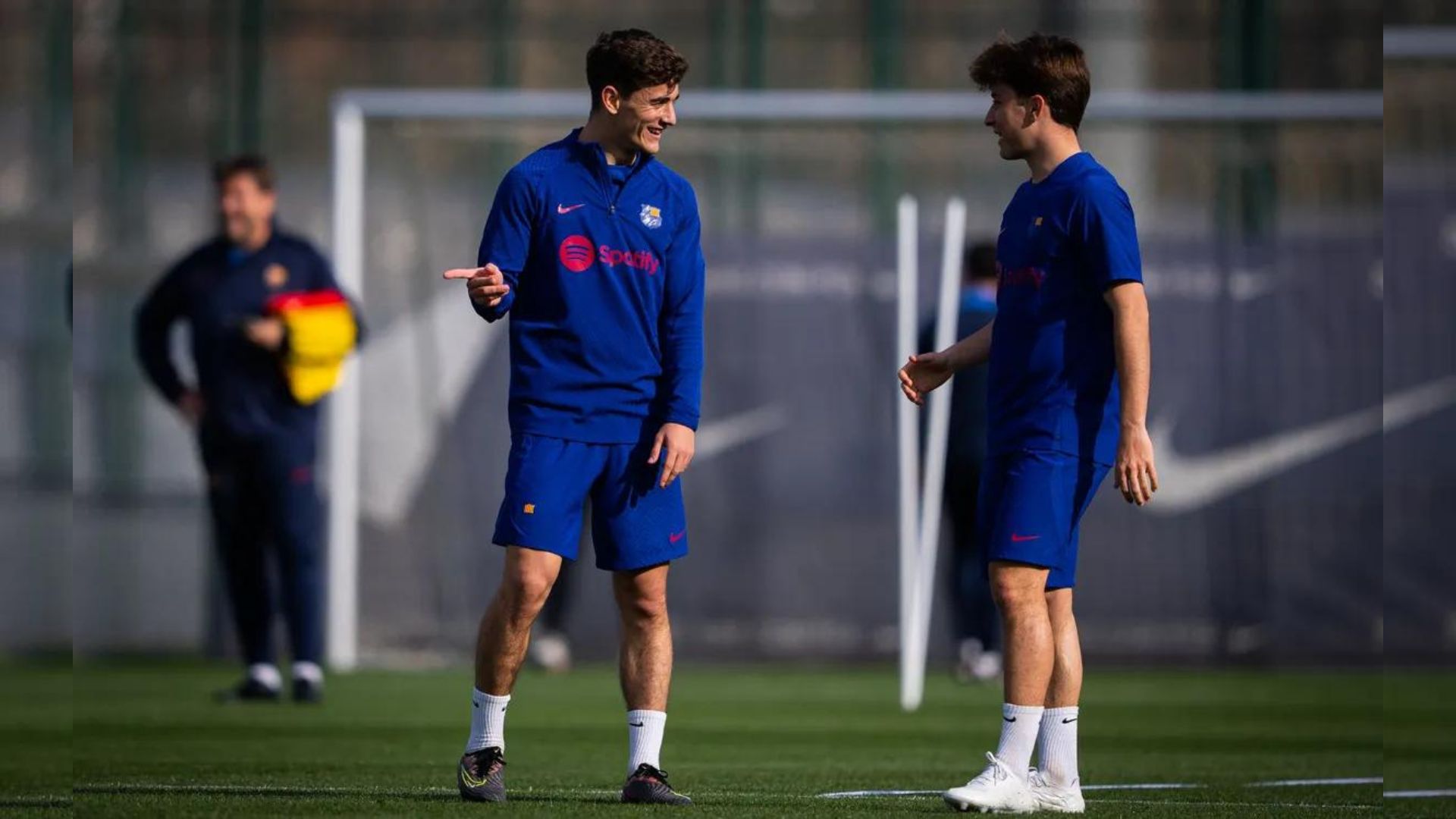 Barcelona players training ahead of Elche Clah
