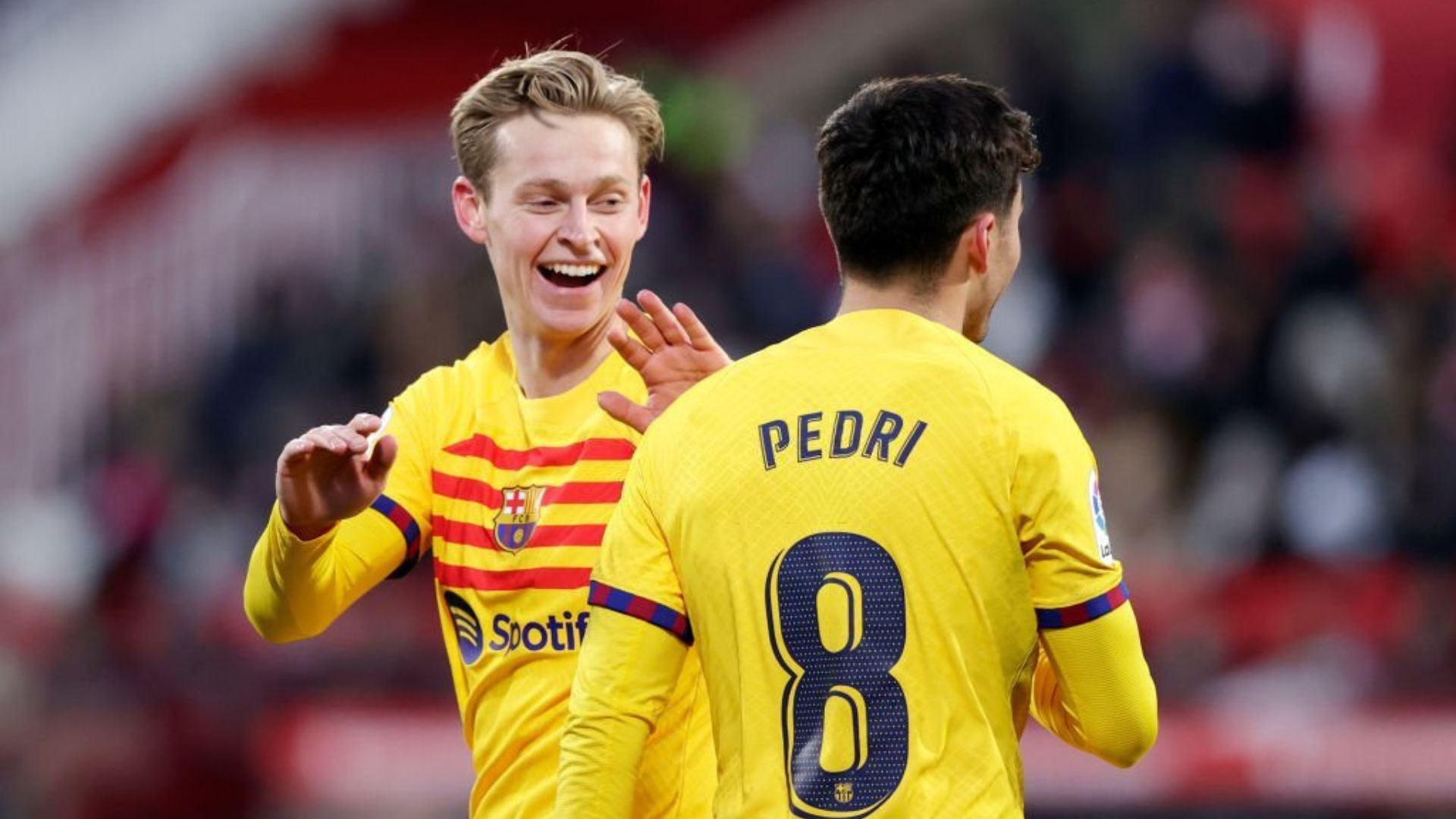 Barcelona midfielder duo