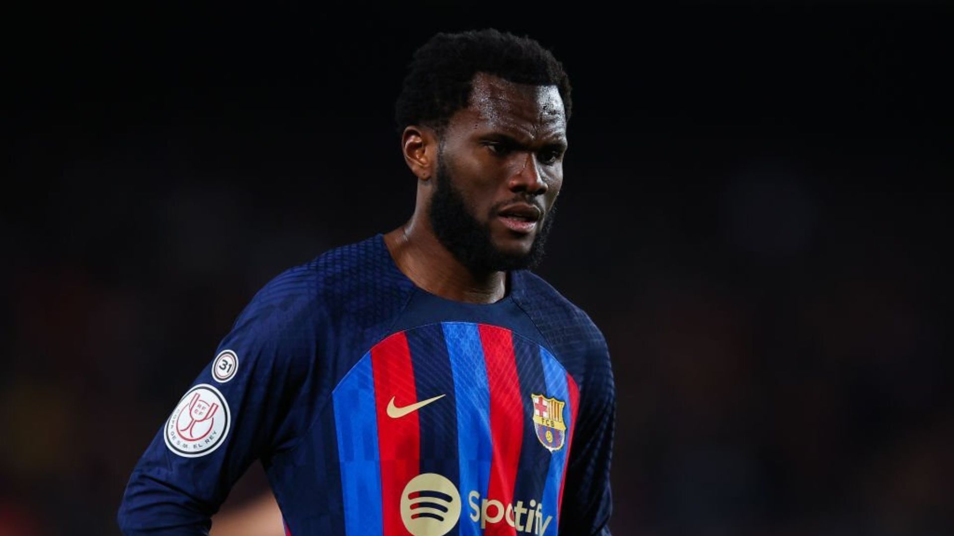 Barcelona midfielder Franck Kessie