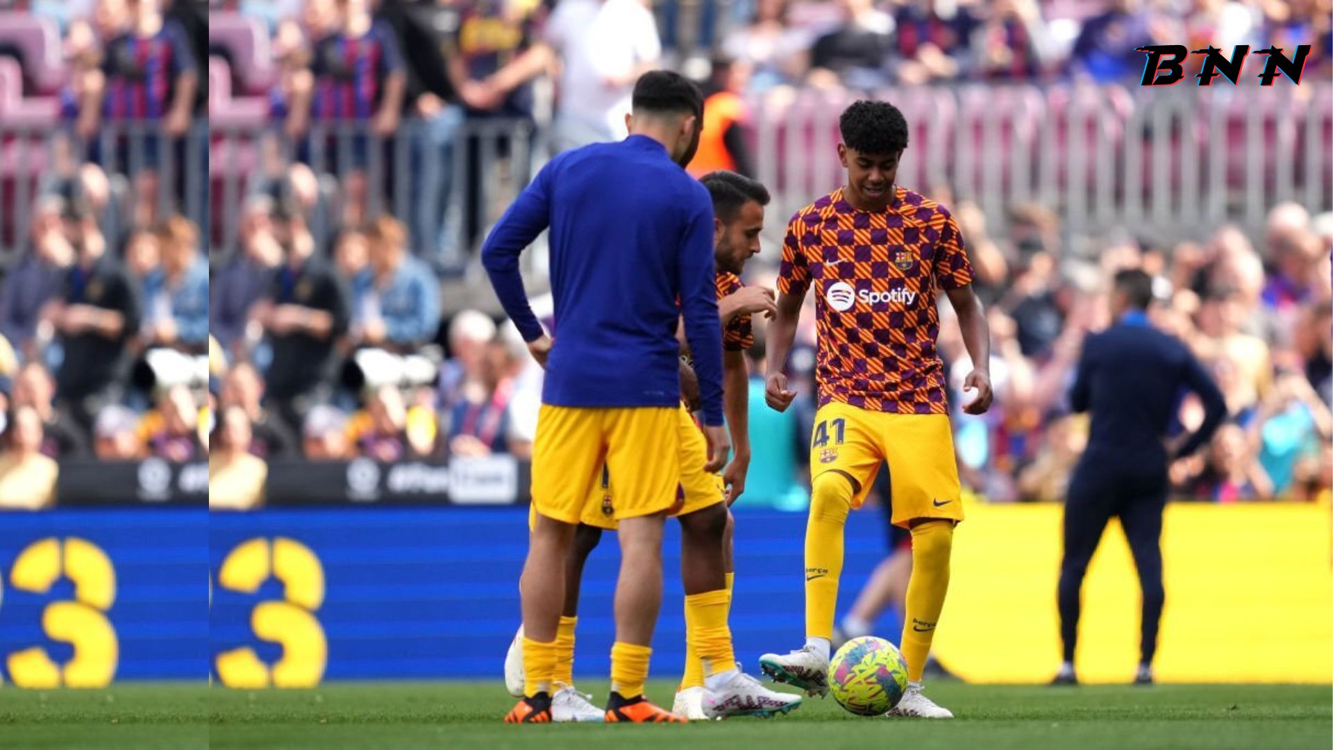 Barcelona youngster Lamine Yamal