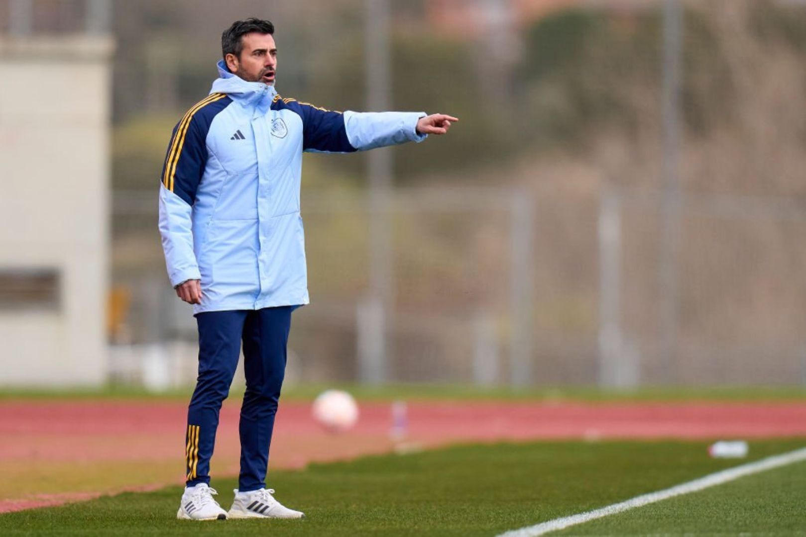 Spain Under 19 manager Jose Lana