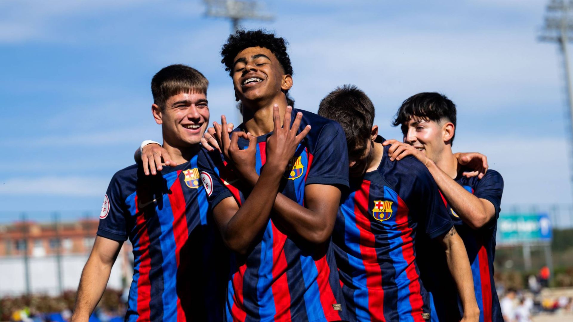 Barcelona youngster Lamine Yamal