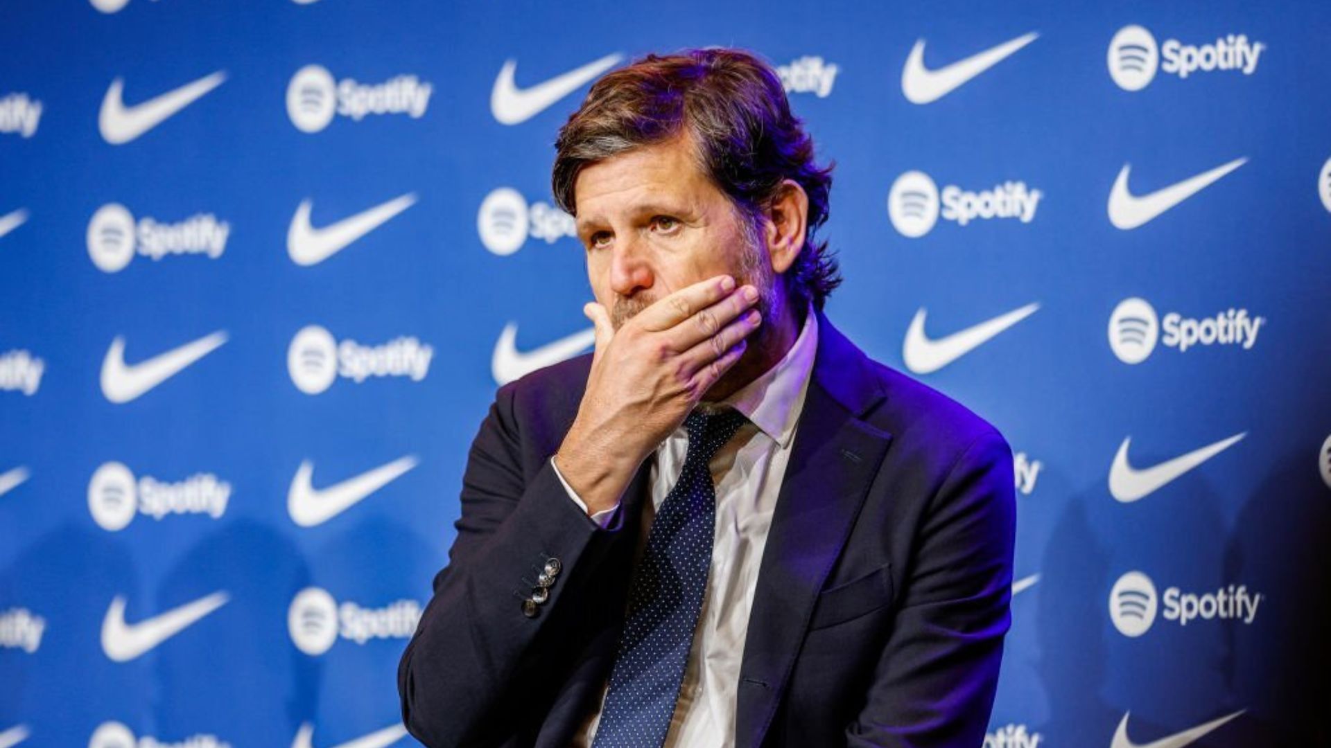 Barcelona director of football Mateu Alemany