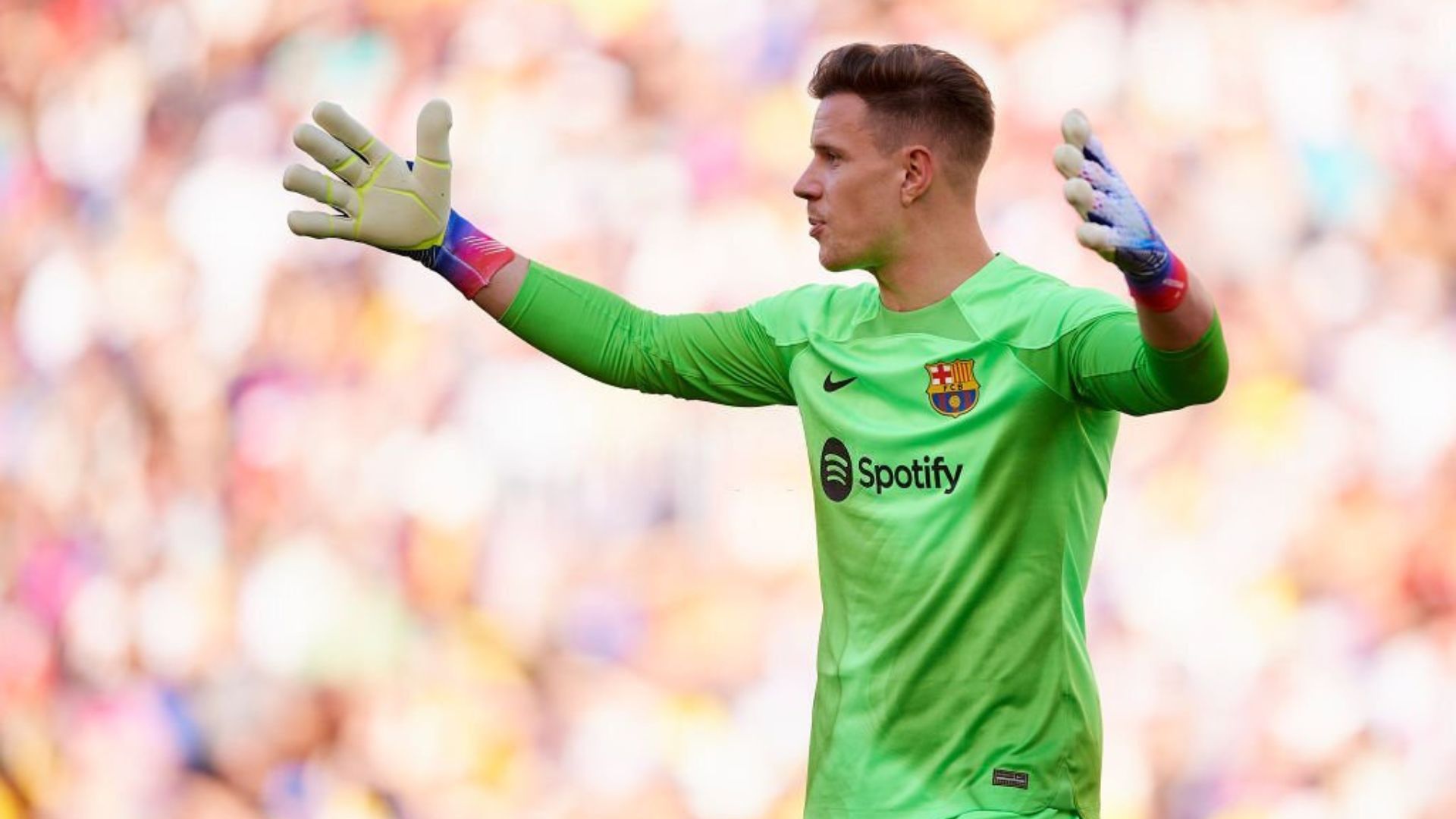 Barcelona goalkeeper Ter Stegen