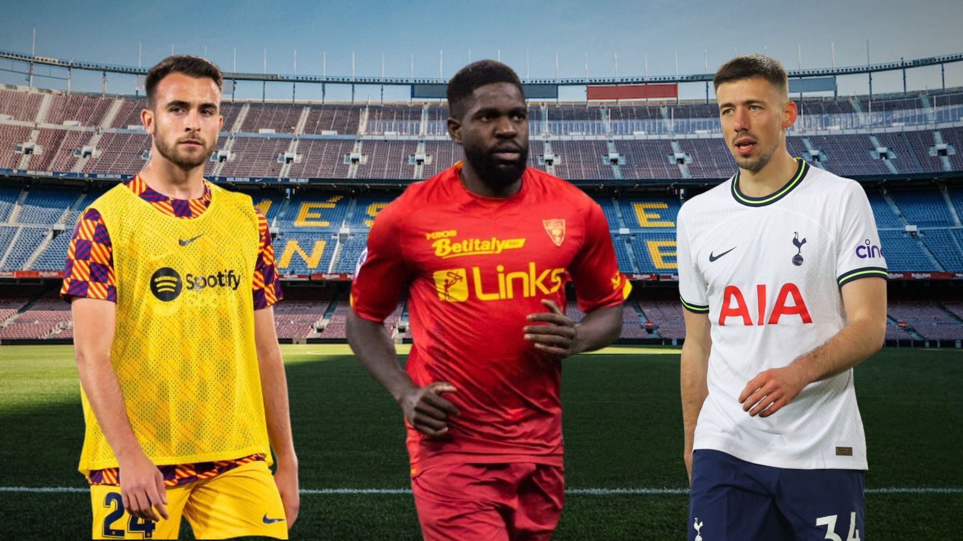 Barcelona defenders