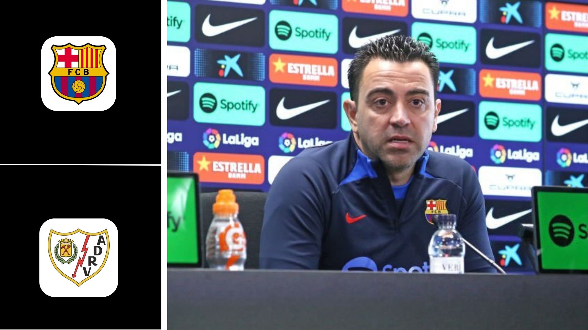 Barcelona head coach Xavi