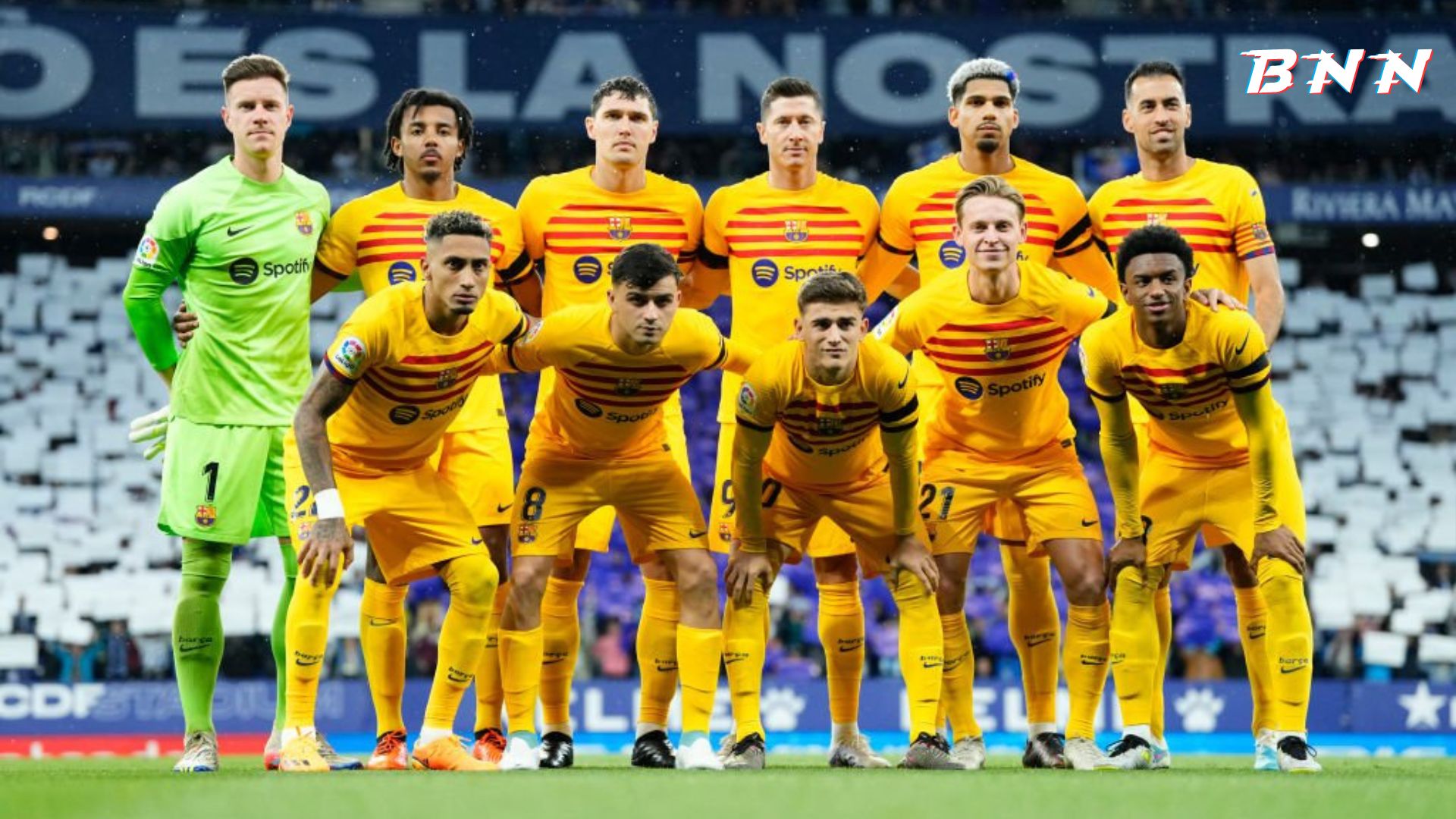Barcelona players