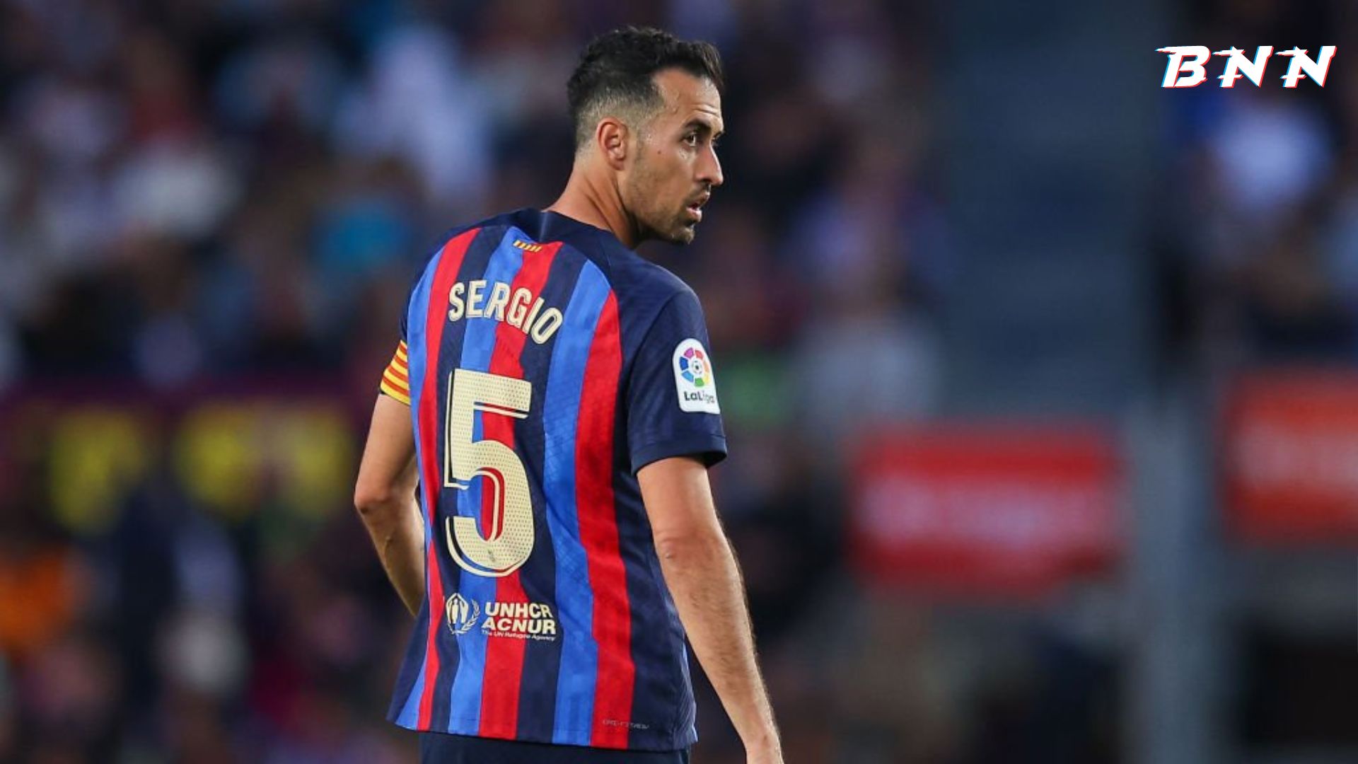Barcelona captain Sergio Busquets