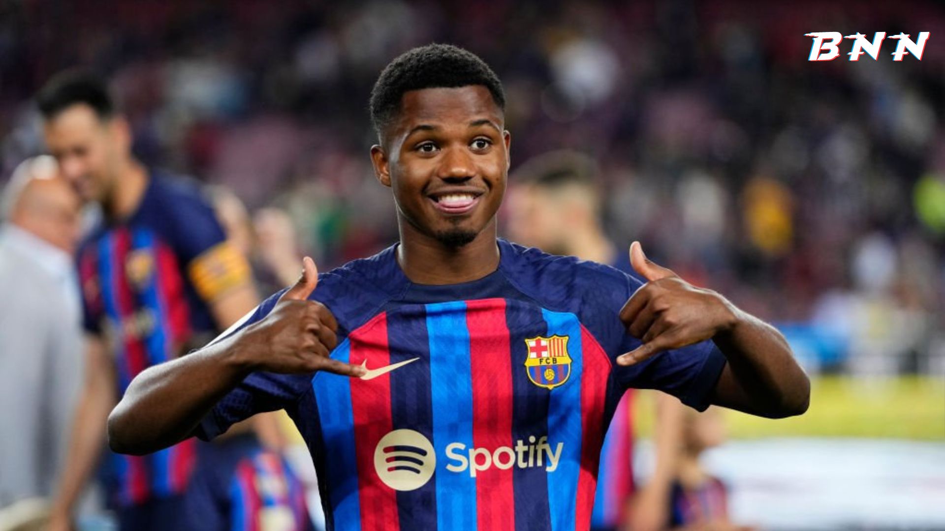Barcelona forward Ansu Fati