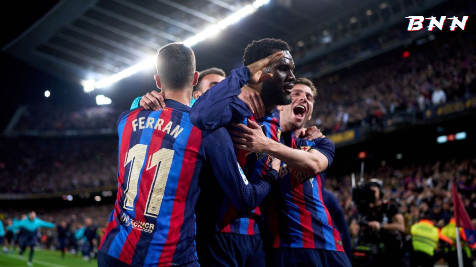 Barcelona players