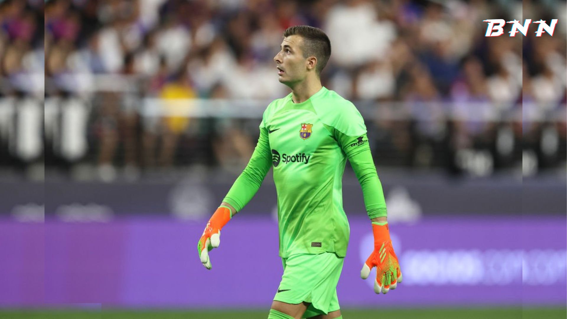 Barcelona goalkeeper Iñaki Peña Sotorres