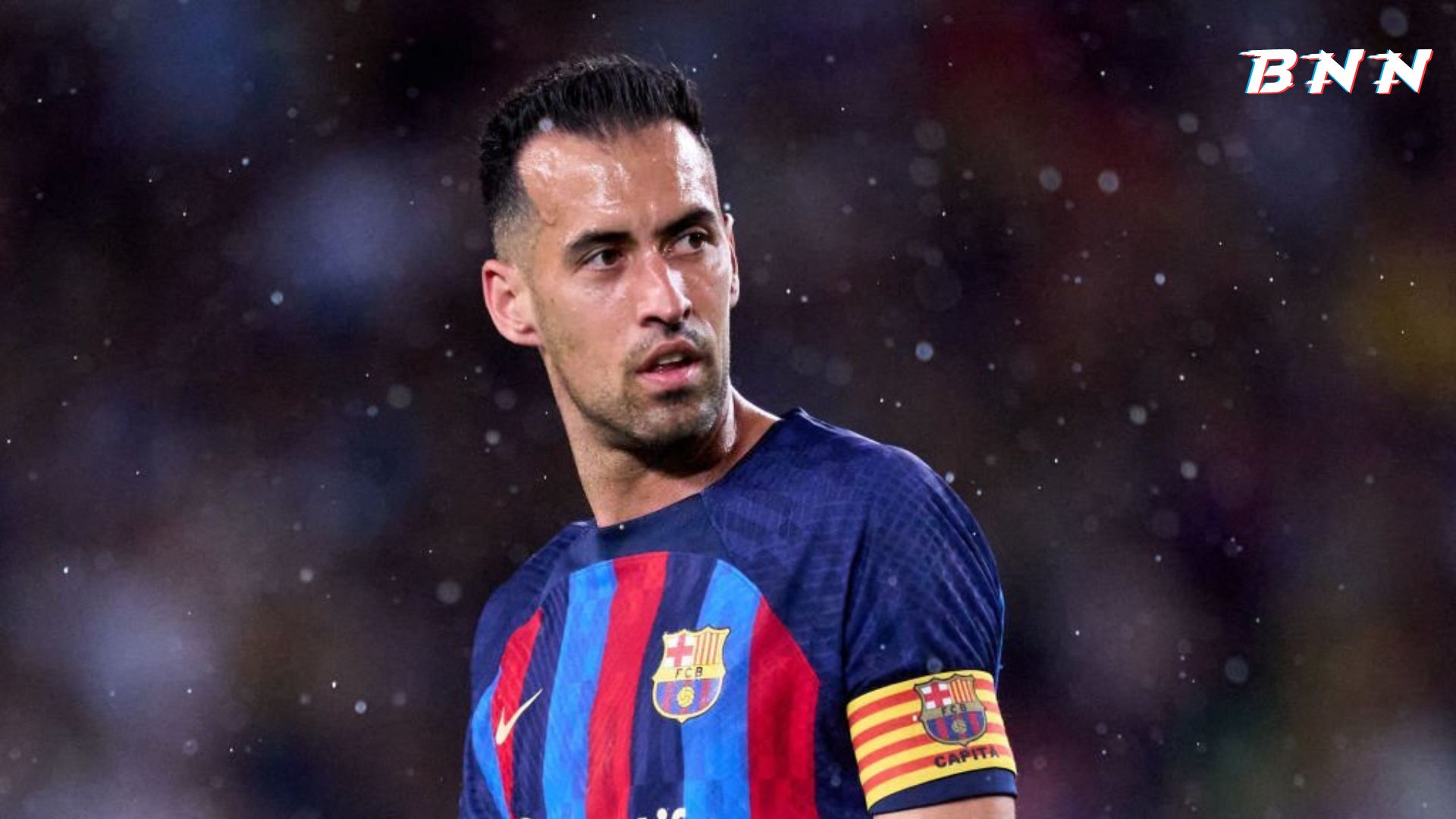 Barcelona captain Sergio Busquets