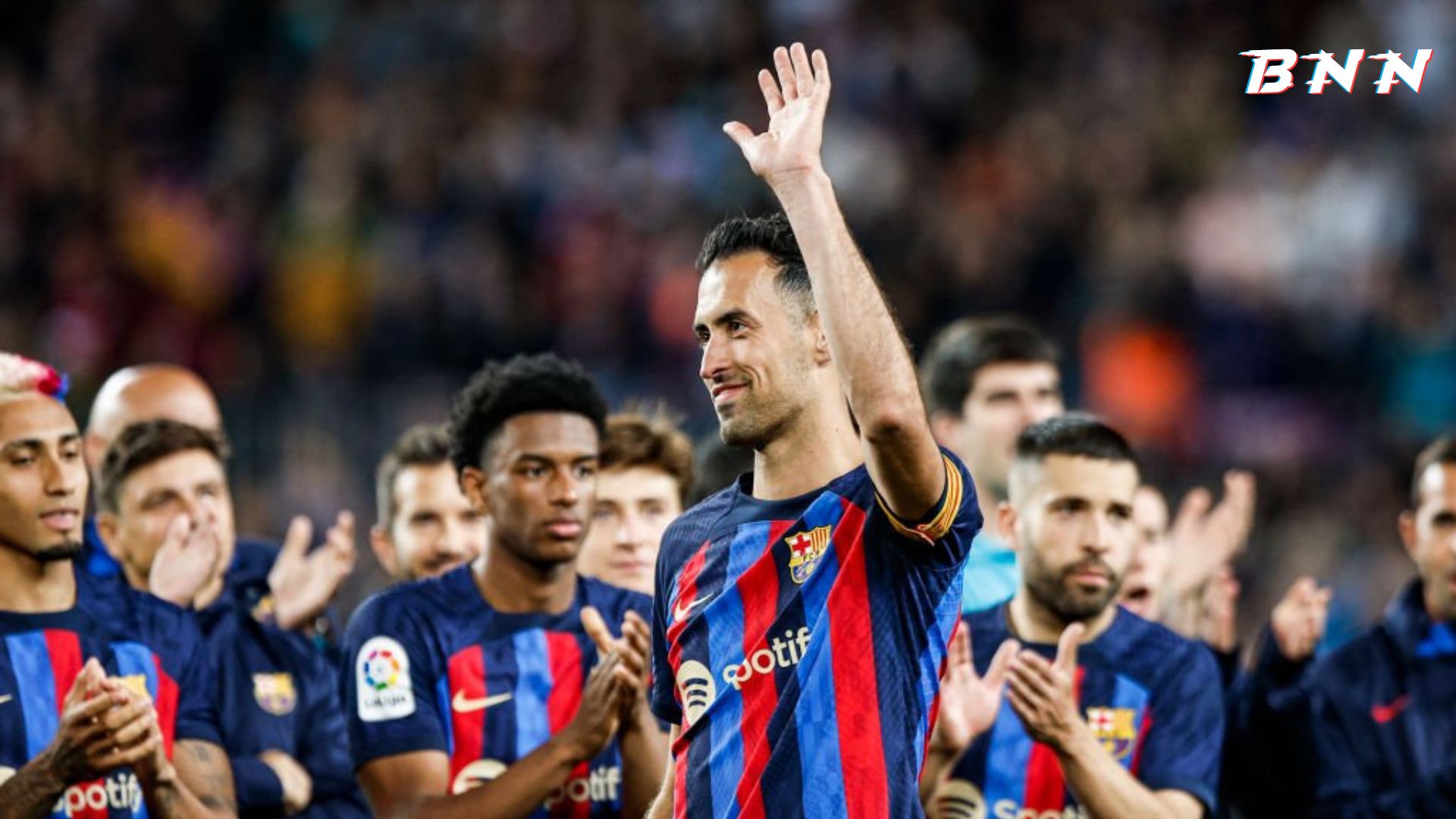 Barcelona legend Sergio Busquets