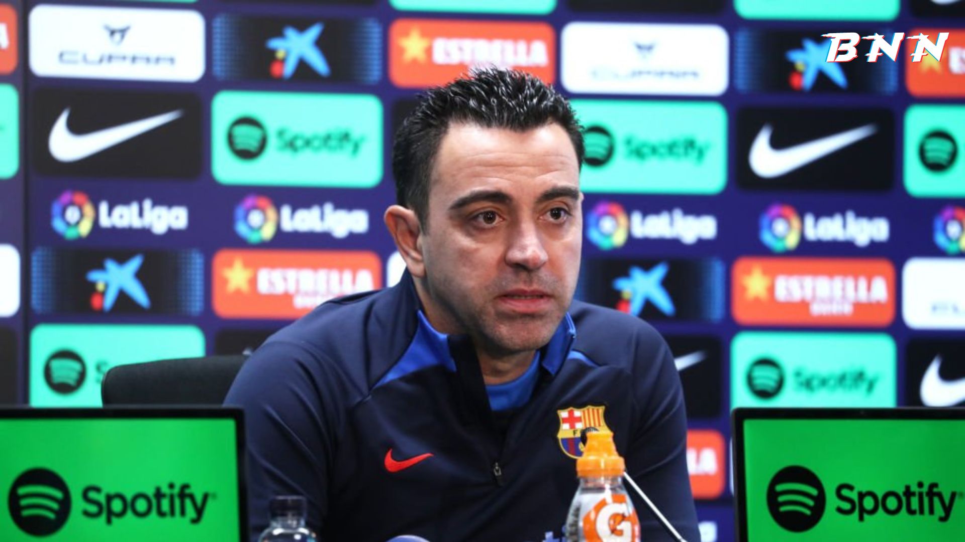 Barcelona head coach Xavi