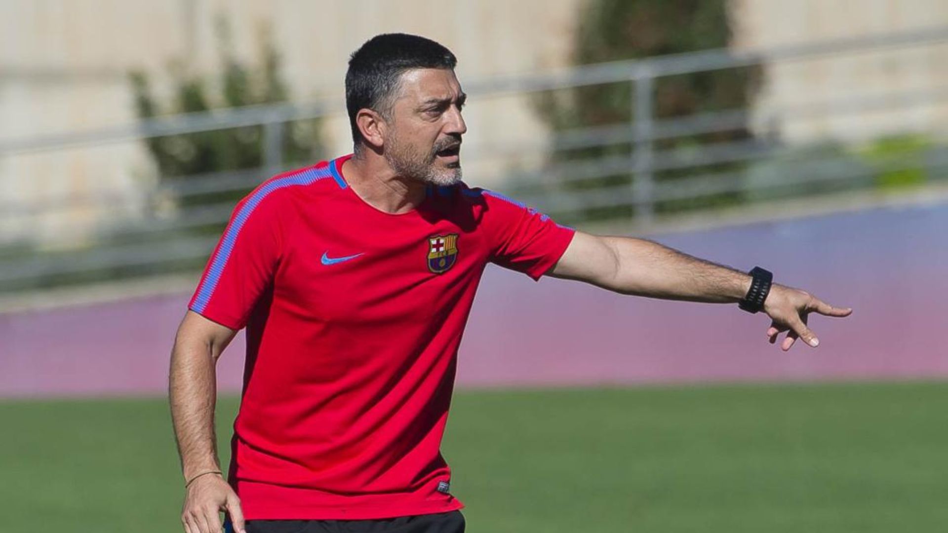 Former Barcelona B head coach García Pimienta