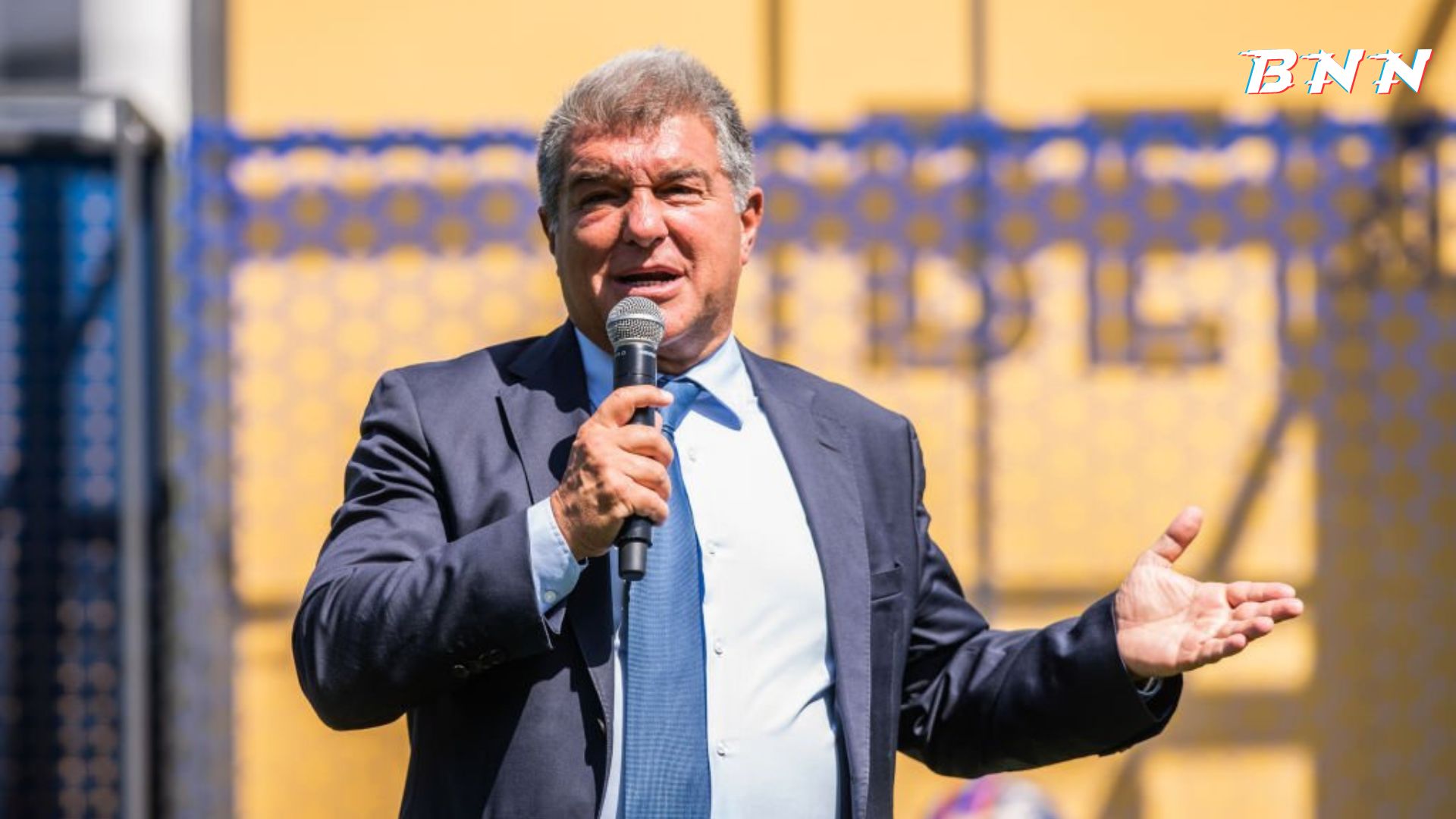 Barcelona president Laporta