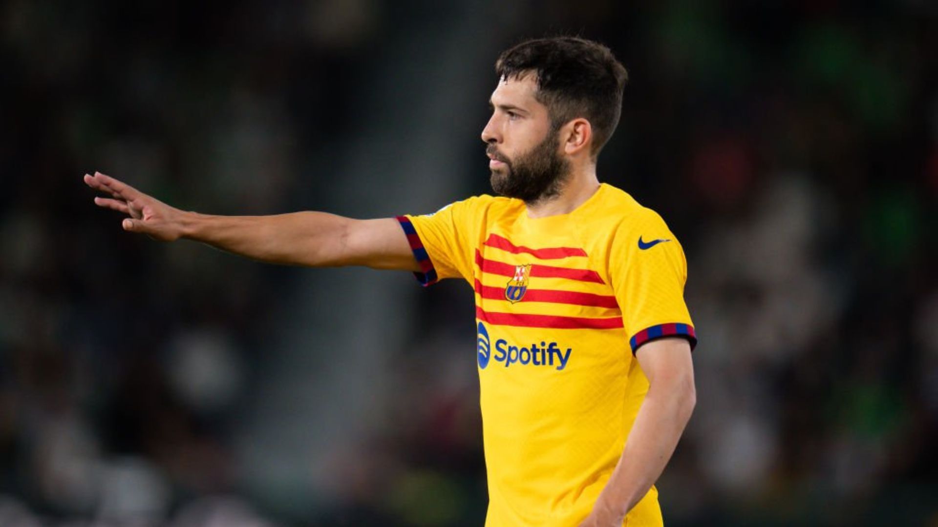 Barcelona veteran Jordi Alba