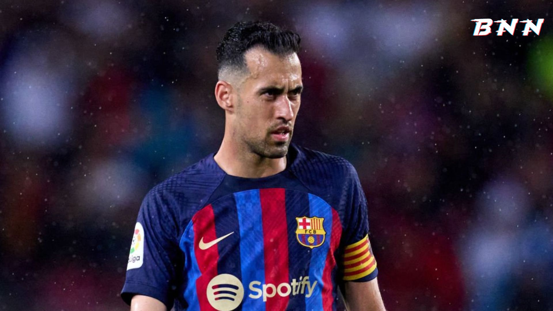 Barcelona Captain Sergio Busquets