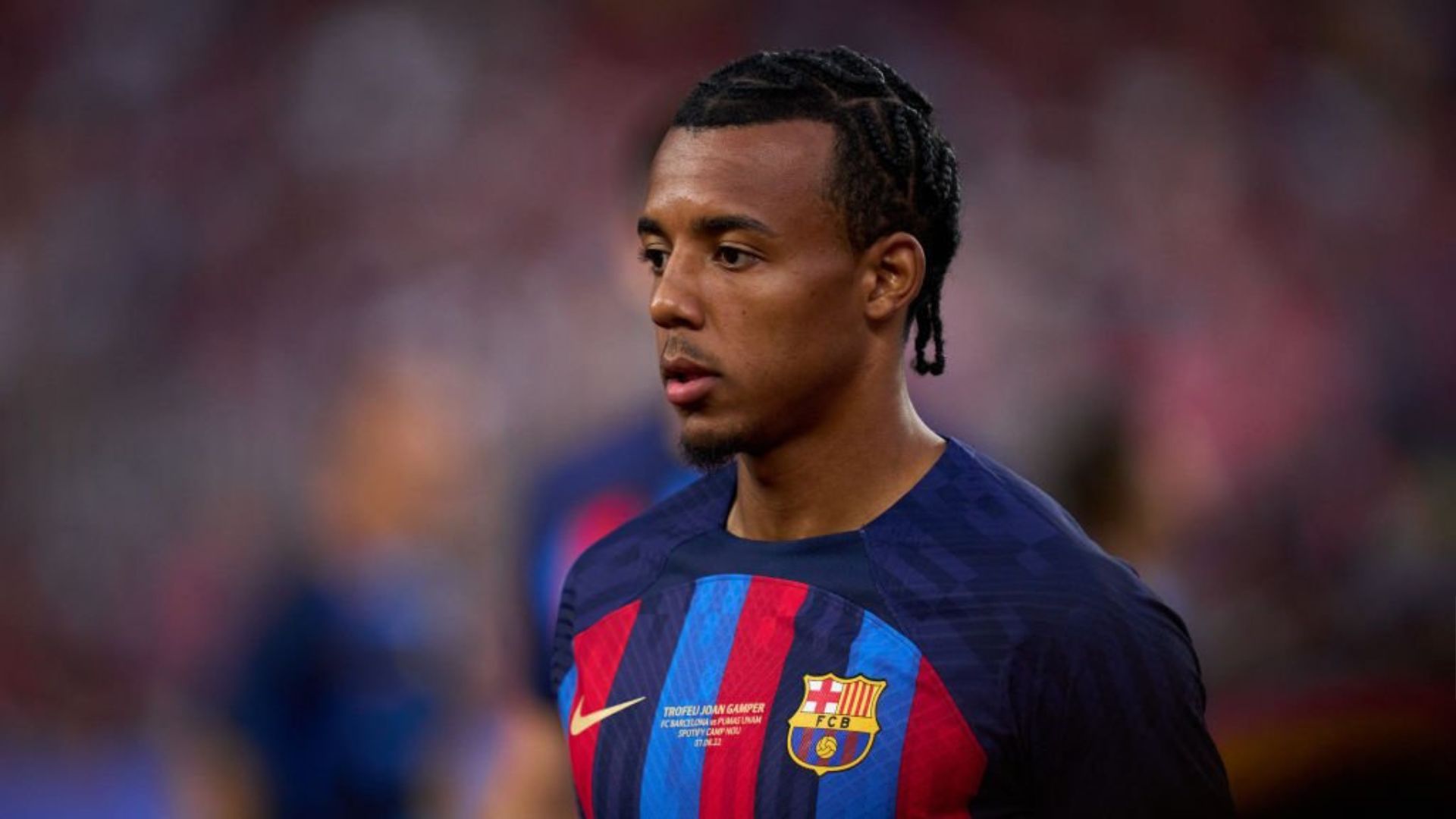 Barcelona defender Jules Kounde