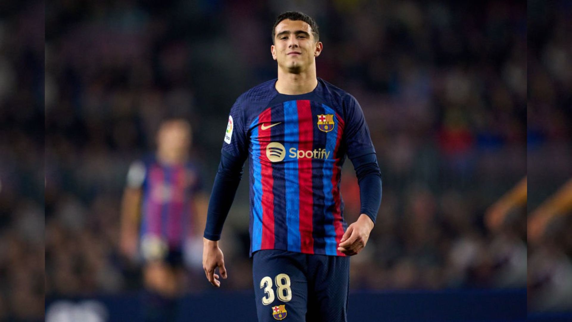 Barcelona youngster Ángel Alarcón