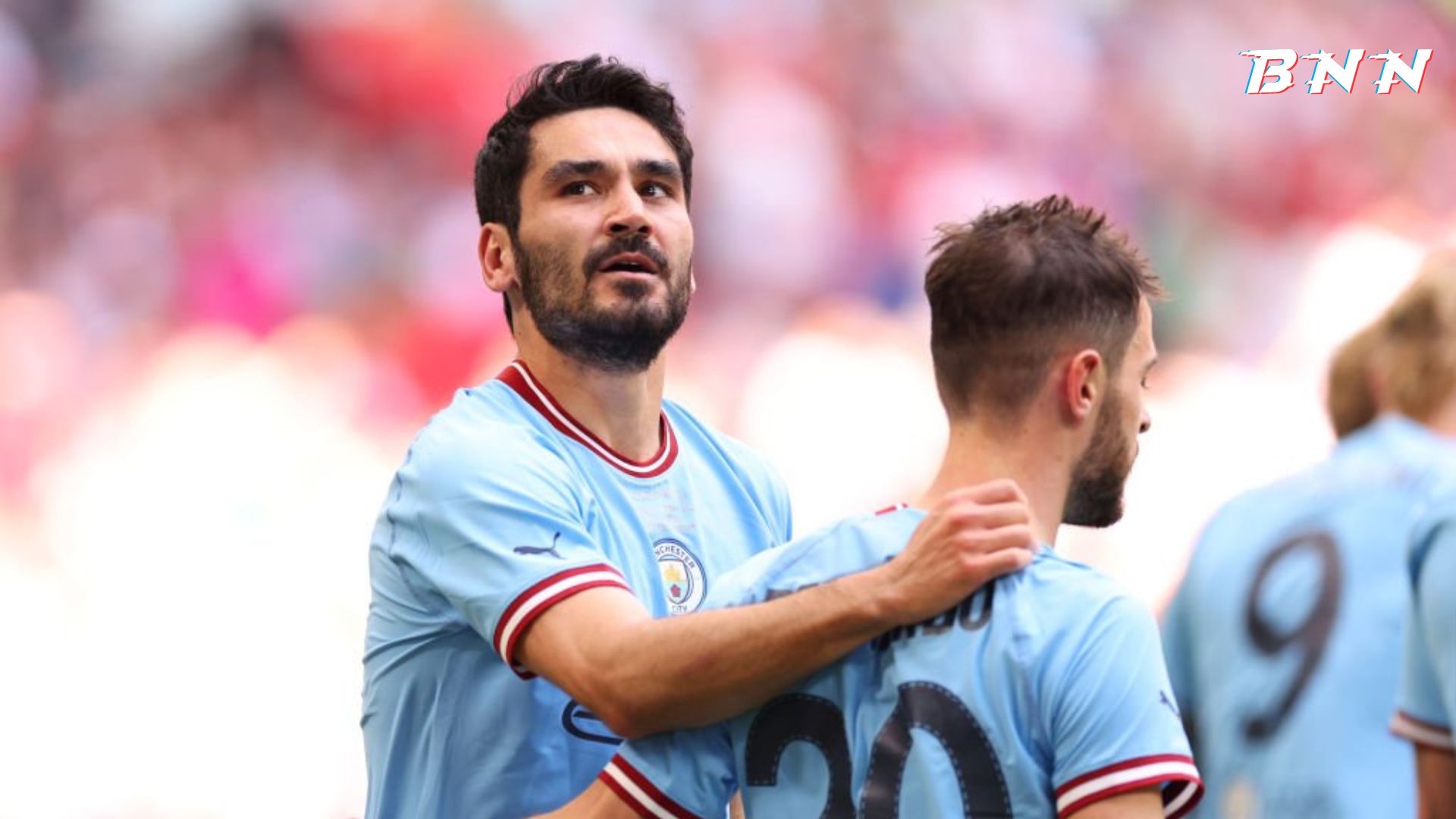 Barcelona midfield target Ilkay Gundogan