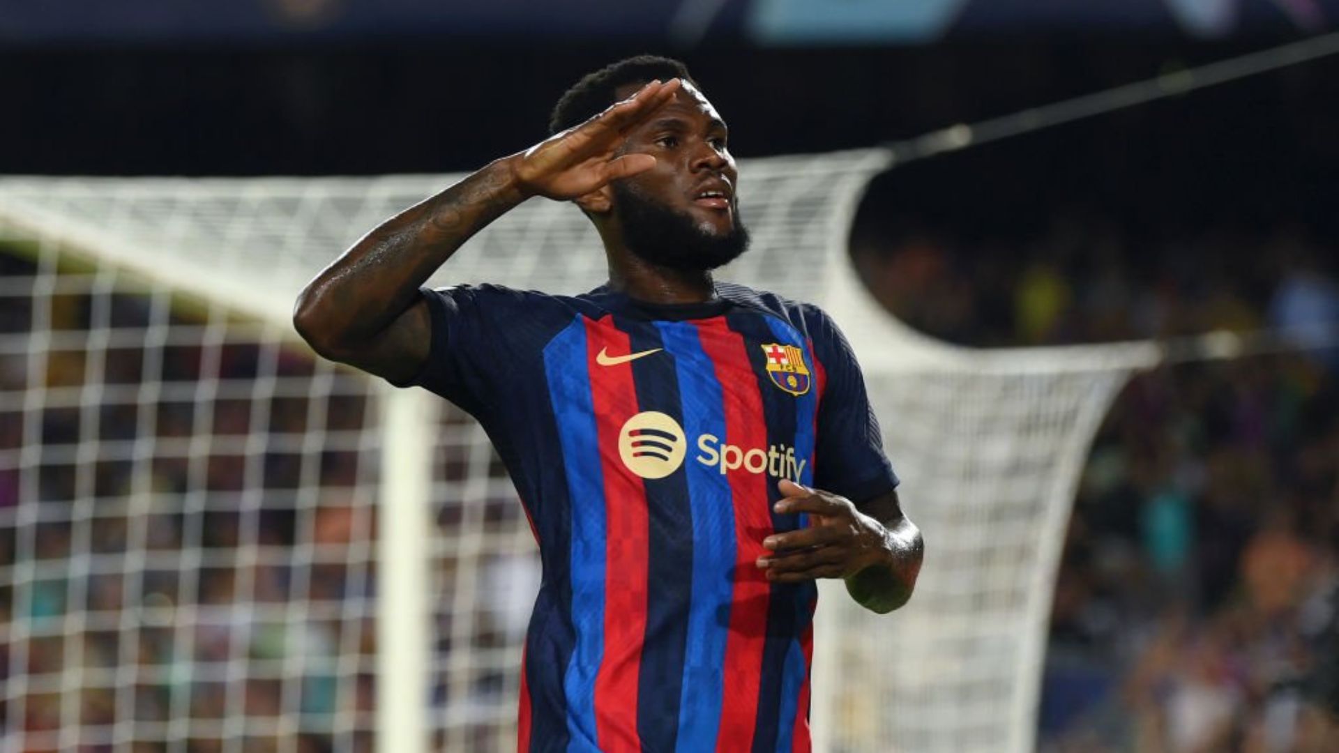 Barcelona midfielder Franck Kessie