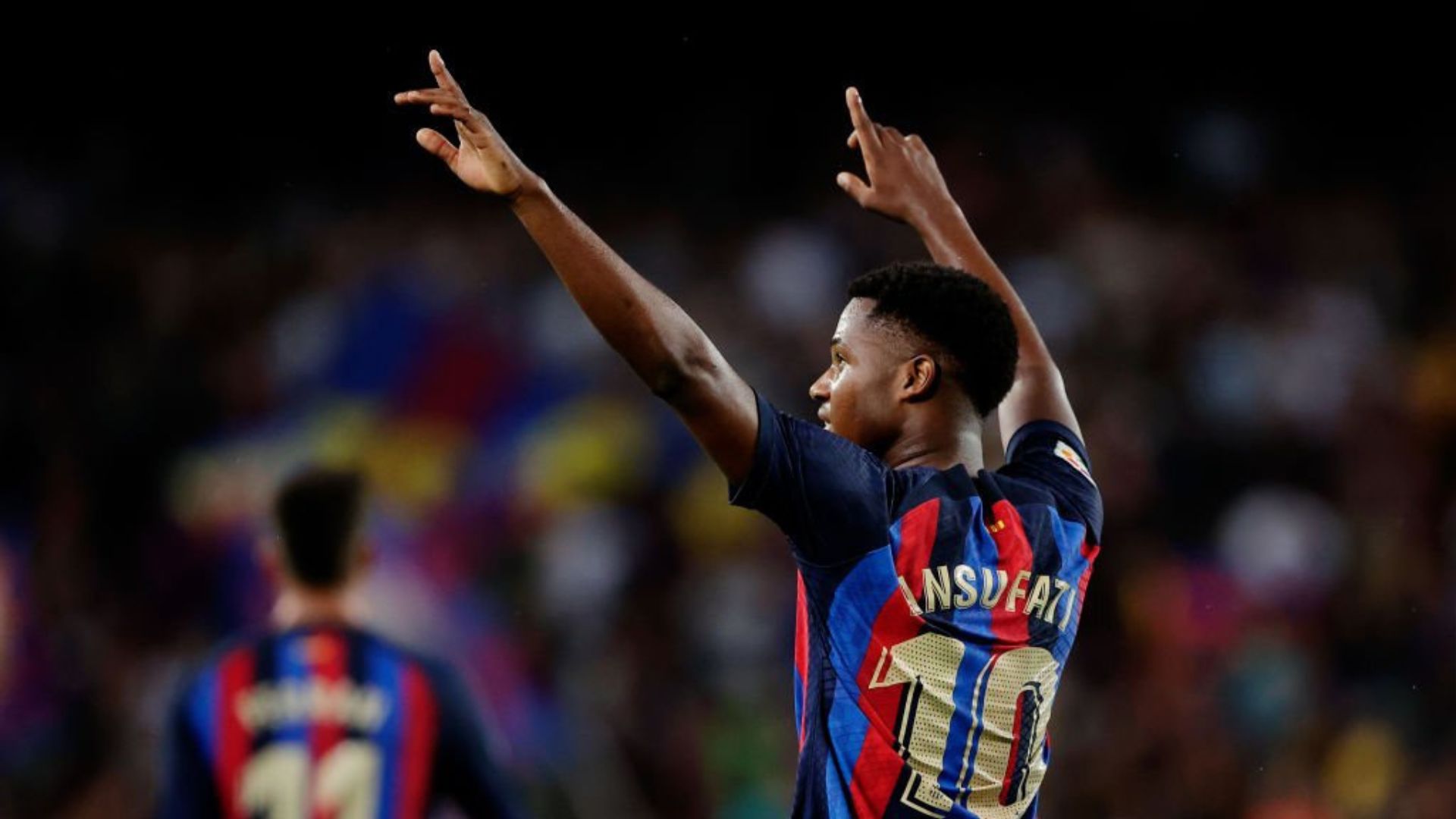 Barcelona forward Ansu Fati